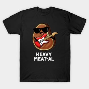 Heavy Meat-al Cute Meat Steak Pun T-Shirt